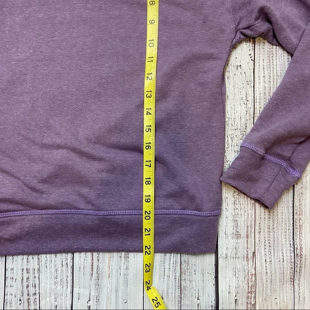 Everleigh Lavender Terry Cloth Crew Sweatshirt. Size XSmall. New With Tags.